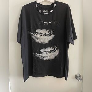 Cowboy Carter Holiday Big Grillz Black Graphic T-Shirt